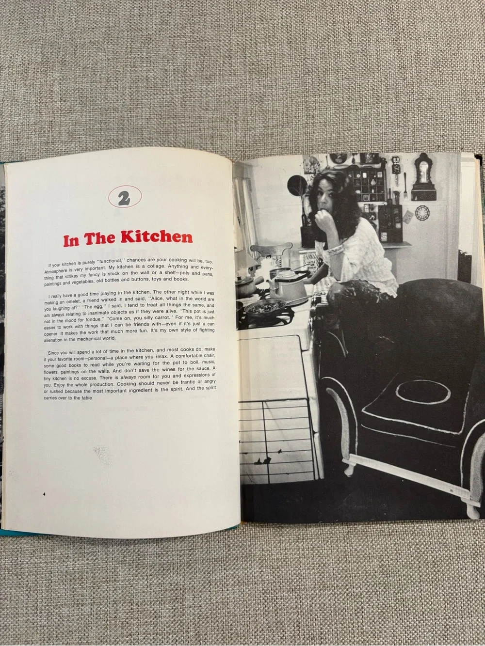 Alice’s Restaurant Cookbook Alice May Brock HC Vintage